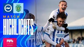 HIGHLIGHTS | Brighton v Sporting Lisbon | Premier League International Cup