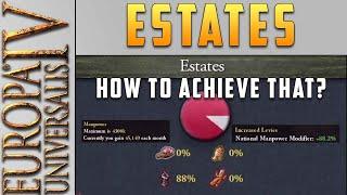[EU4] How to give all Crownland to one estate and how to get +95% max manpower from that