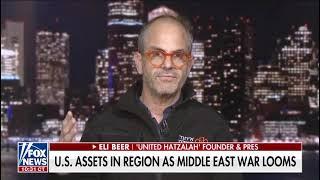 Eli Beer on Fox News Discussing Northern War with Hezbollah