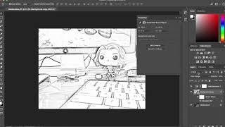 Photoshop Sped Up:  Add a Pop-Out Sketch Effect