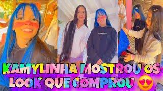 KAMYLINHA MOSTROU AS COMPRINHAS DE ROUPA QUE FEZ PARA O CLIP O GABB 