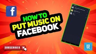 How to Put music on Facebook 2024