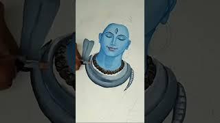 Lord Shiva Drawing / Shivratri drawing tutorial #shorts #shortsfeed #mahadev