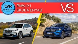 BMW iX1 vs Skoda Enyaq | 2024 | Detailed Comparison Review