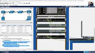 2.7.2 Packet Tracer - Configure Single-Area OSPFv2 - Physical Mode