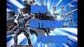 NEW ASTERIAN Faction SHOWCASE! I Mantic Firefight