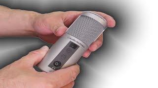 Audio Technica ATR2500 USB Condenser Microphone: Examination Plus Bonus!  Static Fix!