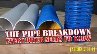 Best Pipe for French Drains: Differences Explained [Series 2 of 4]