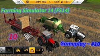 Farming Simulator 14 {FS14} Gameplay - #10 Bale Tools ( Big Pack, Autostack )