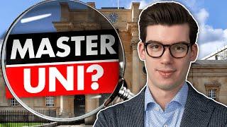 So wählst du die perfekte Master-Uni!