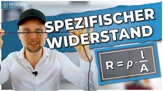 Spezifischer Widerstand || Physik für Mediziner || Physik Grundlagen