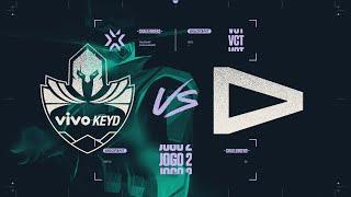 Vivo Keyd x LOUD (Mapa 2: Ascent) | VALORANT Challengers Brasil - Playoffs