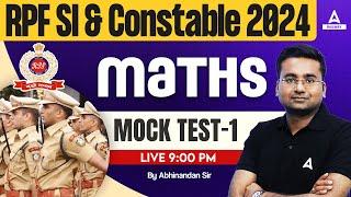 RPF Math Class 2024 | RPF Math Practice Set #1 | RPF Math by Abhinandan Sir