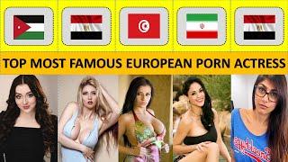 Top 10 Arabian Porn Actress from Different Countries