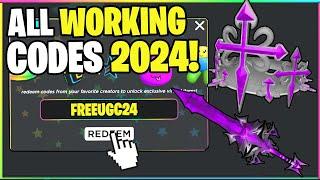 *NEW* ALL WORKING CODES FOR UGC LIMITED IN 2024! ROBLOX UGC LIMITED CODES