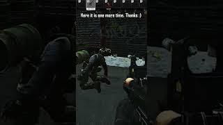 Can you translate what this Scav is saying? ESCAPE FROM TARKOV #shorts