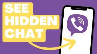 How To SEE HIDDEN Chat In Viber in 2023 (QUICK and EASY)