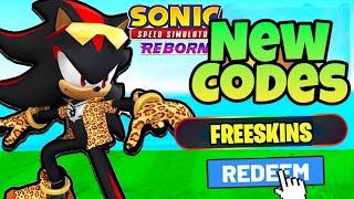 ALL NEW WORKING CODES FOR SONIC SPEED SIMULATOR IN 2023! ROBLOX SONIC SPEED SIMULATOR CODES