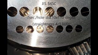 TTS C-Jet (DMC2.3)Comparison of Deep Drilling,C-Jet tech.ATC,MCT,all kinds of machining,Highest FEED