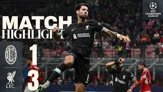 Champions League comeback in the San Siro: AC Milan 1-3 Liverpool | HIGHLIGHTS