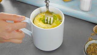 4 receitas rápidas de micro-ondas | Receitas na caneca perfeitas para o lanche