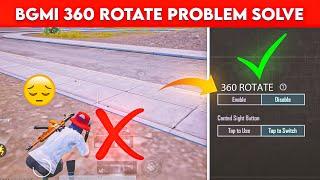 BGMI SCREEN 360 ROTATING PROBLEM | HOW TO SOLVE SCREEN ROTATING PROBLEM IN BGMI