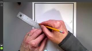 Two Point Perspective Drawing - Below Horizon Line