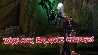 Neverwinter - Warlock Balance Changes - 10/17/2019