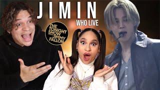 Waleska & Efra React to Jimin: Who | The Tonight Show Starring Jimmy Fallon