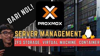 Tutorial SERVER Virtual Pake Proxmox Untuk Pemula