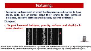 Yarn Texturing Process