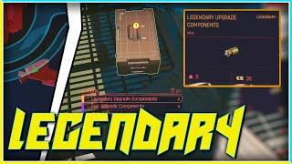 Legendary Upgrade Components Location Guide - Cyberpunk 2077