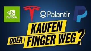 NVIDIA – Tesla – Palantir – PayPal