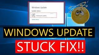 How To Fix Windows 10 Stuck on Checking For Updates FIX!!