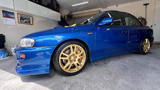 Subaru GC8 WRX gets PAINT CORRECTED