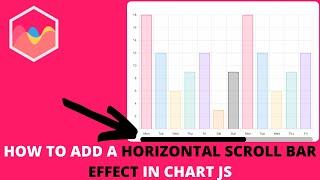 How to Add A Horizontal Scroll Bar Effect in Chart JS