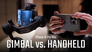 Gimbal vs. Handheld: Is an iPhone gimbal really worth it?