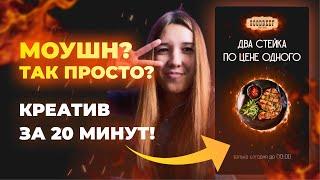 Создай своё первое видео с нуля. Моушн дизайн Уроки в After Effects #2