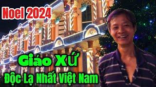 Cận Cảnh Ngôi Nhà Thờ Trang Trí Độc Lạ Nhất Việt Nam Trong Mùa Giáng Sinh - Noel 2024 #ChợViệtTV