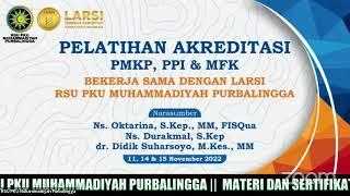 Pelatihan MFK RSU PKU Muhammadiyah Purbalingga