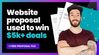 How to write a website design proposal | Create a web design proposal template ( ++ FREE TEMPLATE)