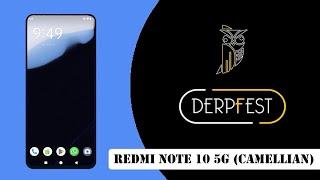 TUTORIAL FLASH CUSTOM ROM REDMI NOTE 10 5G ( CAMELLIAN ) - FROM MIUI 14 TO DERPFEST (ANDROID 14)