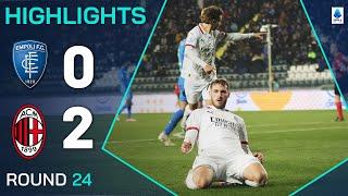 EMPOLI-MILAN 0-2 | HIGHLIGHTS | Subs win fiery match for Milan | Serie A 2024/25