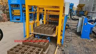 QT4-18/QTJ4-18 Auto Concrete Hollow Block Making machine For 4 5 6 inch CHB With Hydraulic Pressure