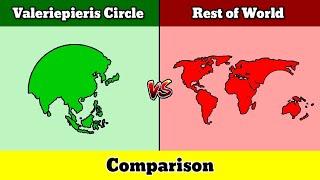 Let's Compare Valeriepieris Circle VS Rest of World | Country Comparison | Data Duck