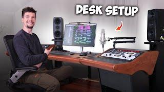 I've Setup my DREAM Home Music Studio Desk!