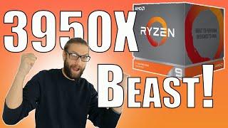 Ryzen 9 3950X is a BEAST!!! | Building a "Prosumer" Workstation | Benchmarks | X570