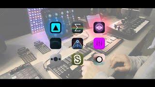 Music for Cyberpunk Movie? | AUM iPad Live Mix | haQ attaQ