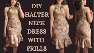 HALTER NECK DRESS