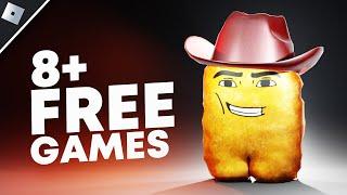 I PLAYED 8+ FREE ITEMS GAMES ROBLOX 2024